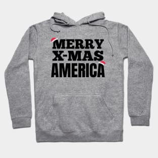 Merry X-Mas America Hoodie